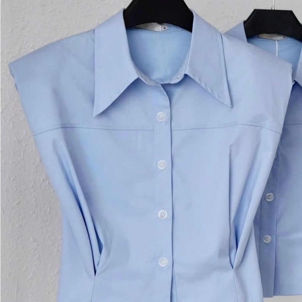 Light Blue Women's Top